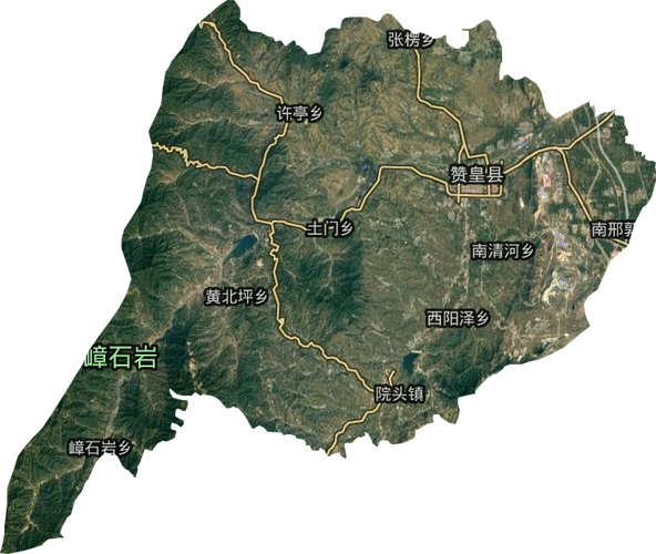 赞皇地图(赞皇县高清卫星地图)