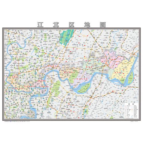 宁波市江北区地图(江北区地图详细地图)