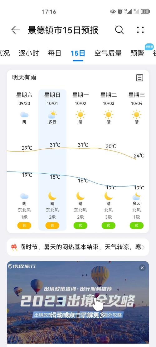 景德镇天气(景德镇天气30天查询)