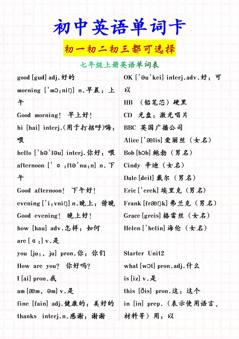 初级英语(初级英语怎么说)