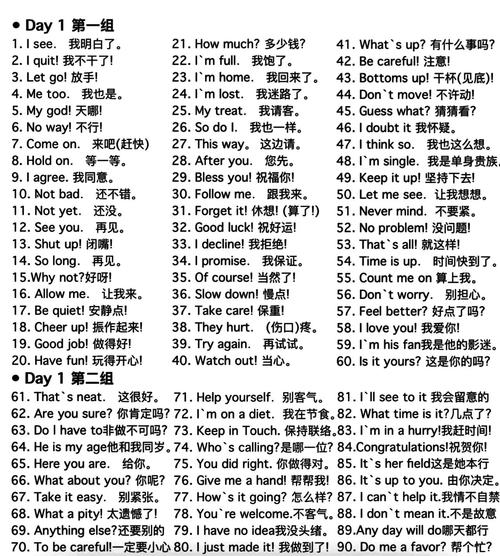 留学英语学习(留学学英语1000句)