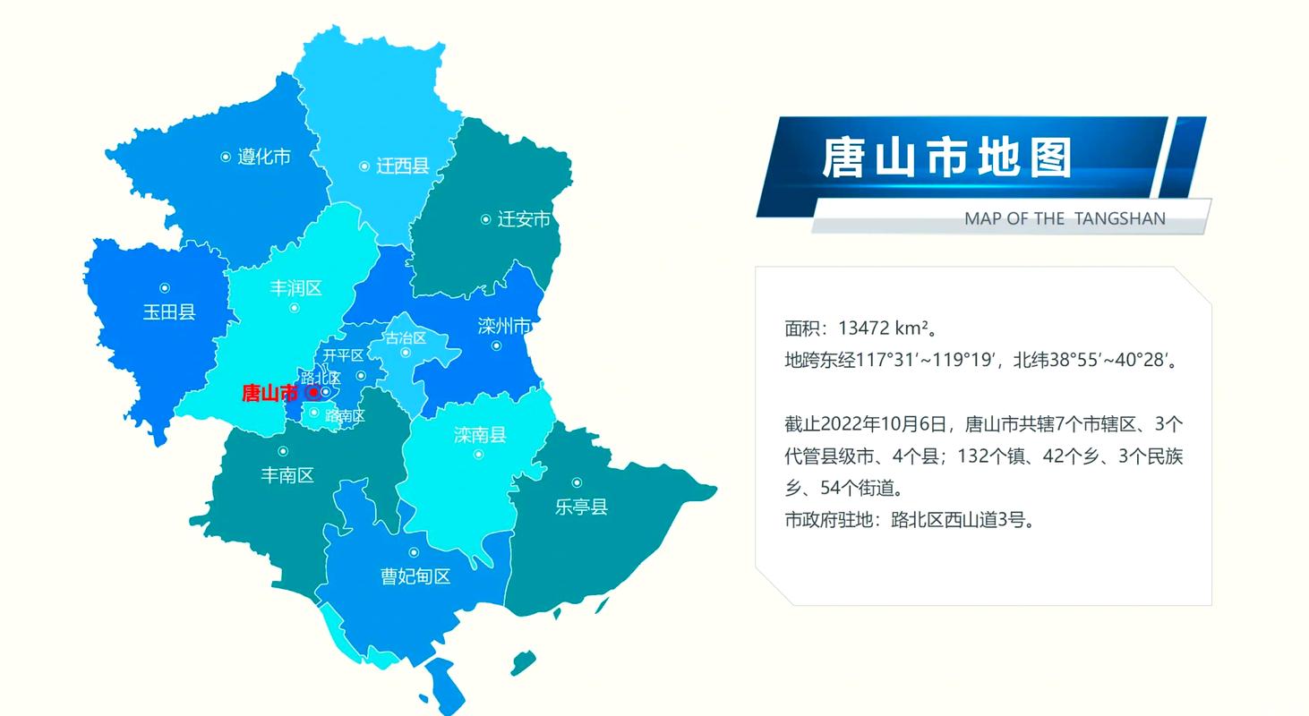 河北省唐山市地图(河北省唐山市地图最新版全图)