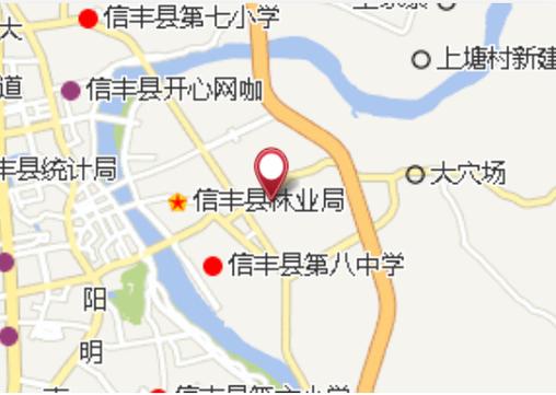 信丰县地图（信丰县地图详细大图）