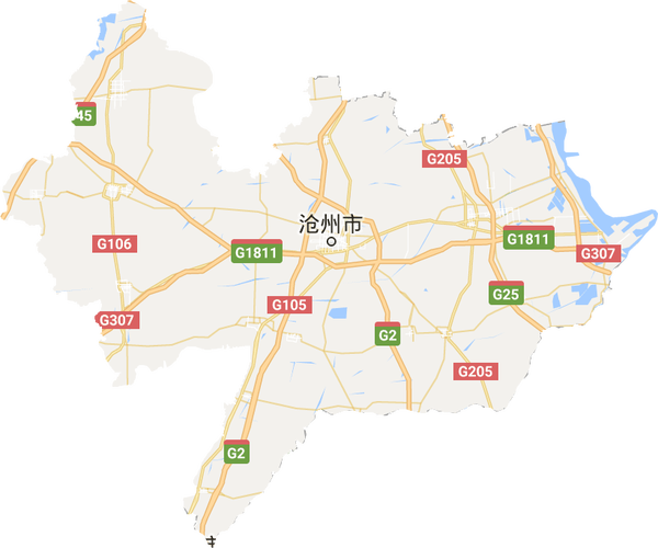 沧州市地图（沧州市地图全图可放大）