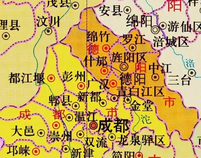 广汉地图（广汉地图全图）