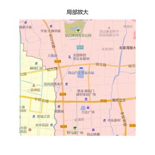 昆山地图查询（昆山地图位置）