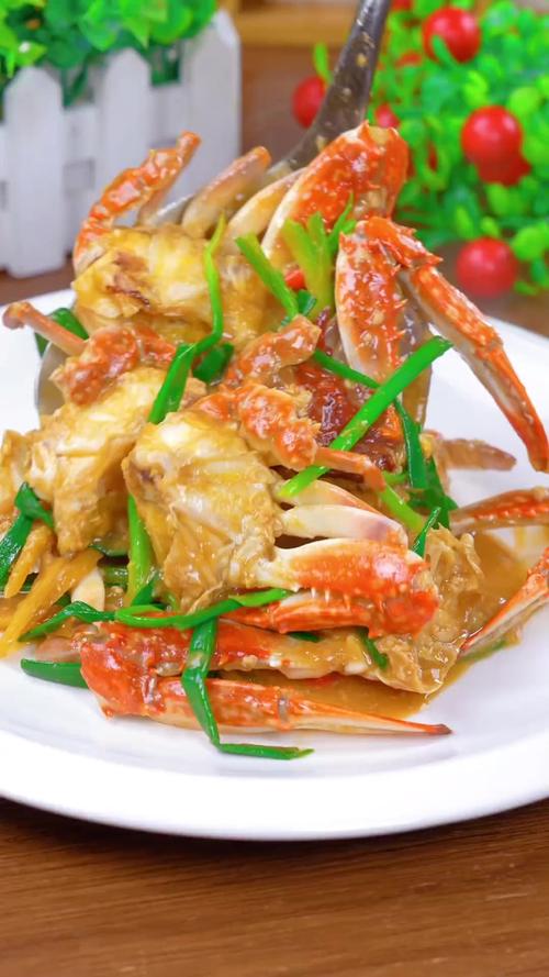 螃蟹的做法视频(葱姜螃蟹的做法视频)