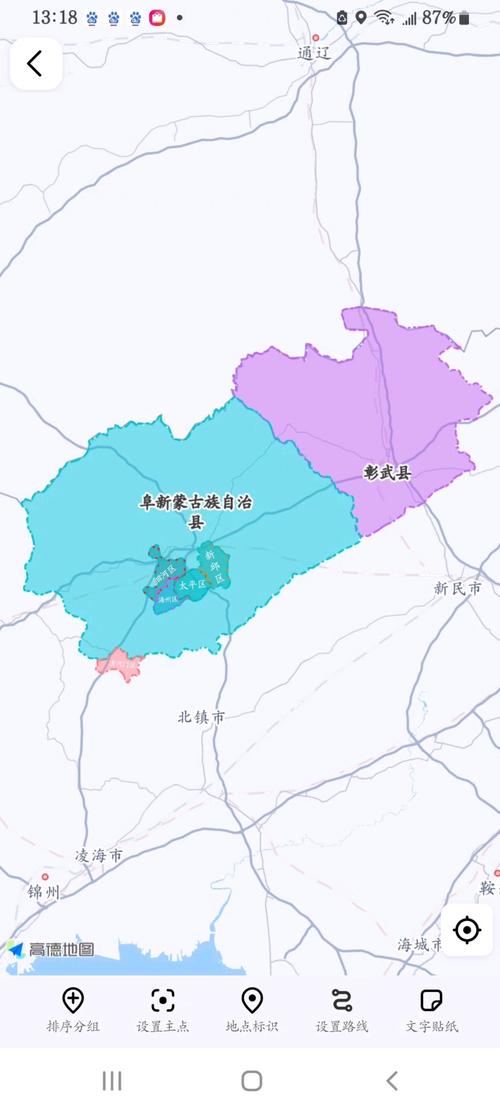 阜新市卫星地图（阜新市卫星云图）