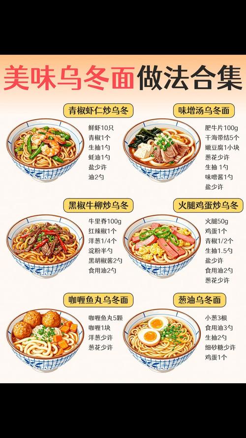 乌冬面的做法(牛肉炒乌冬面的做法)