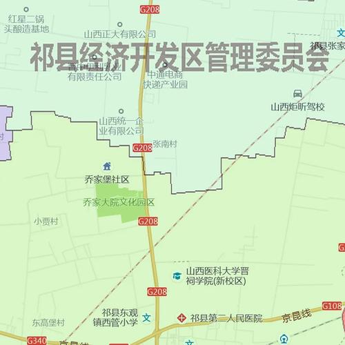 祁县地图(祁县地图村庄名字)