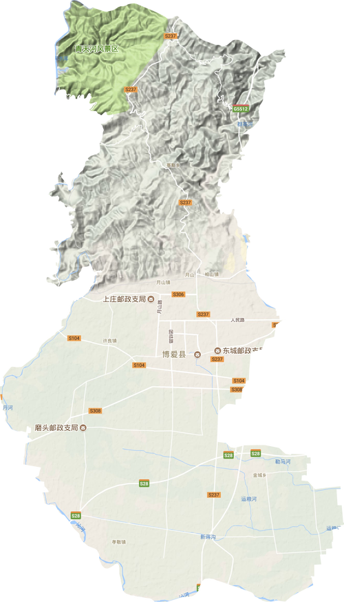 博爱县地图(博爱县地图全图)