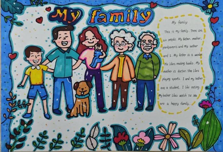 家人英语(幸福的一家人英语)