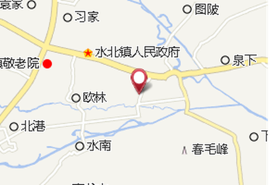 北镇地图(新余市水北镇地图)