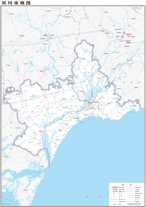吴川市地图(湛江吴川市地图)