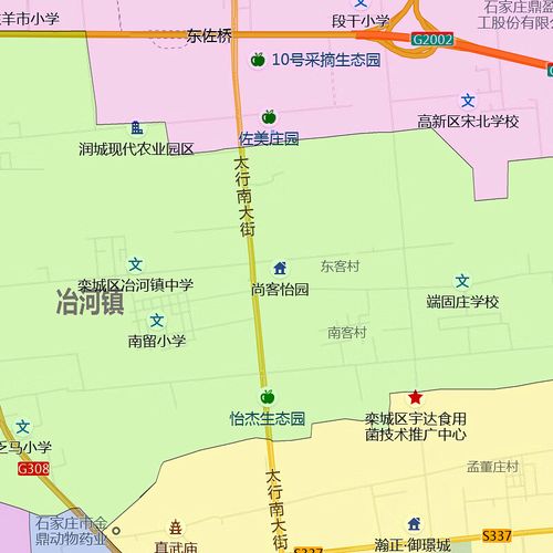 栾城地图(栾城地图高清全图)