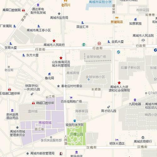 禹城市地图(禹城市地图电子地图)