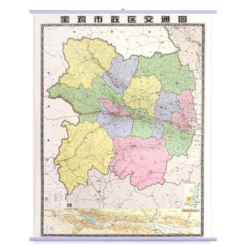 陕西省宝鸡市地图（宝鸡市地图高清版大图）